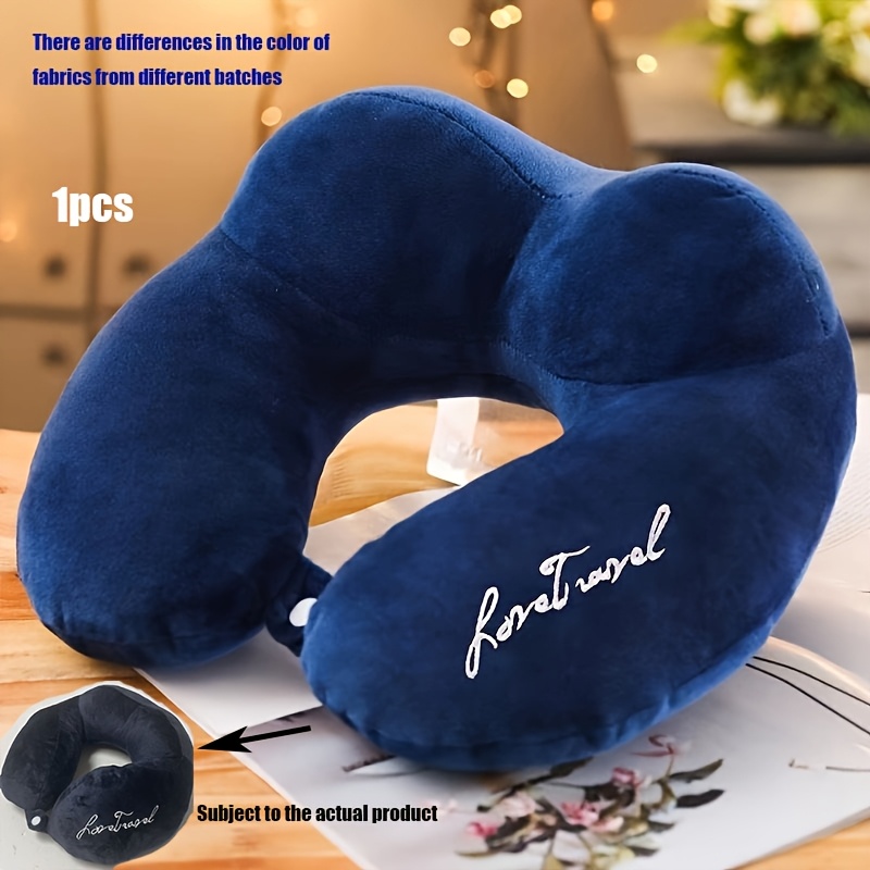 TEMU Cuscino a forma di U per , cuscino a gobba per uso esterno e , cuscino per pisolino , cuscino da viaggio per dormire