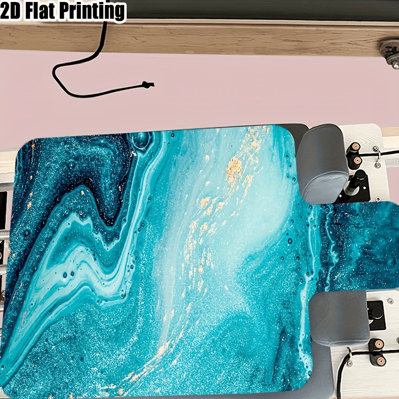 TEMU A Printed Bed Yoga Mat, Pilates Reformer Mat With Sweat-absorbing And Non-slip Design, Equipment Anti-slip Protective Mat, Suitable For Home