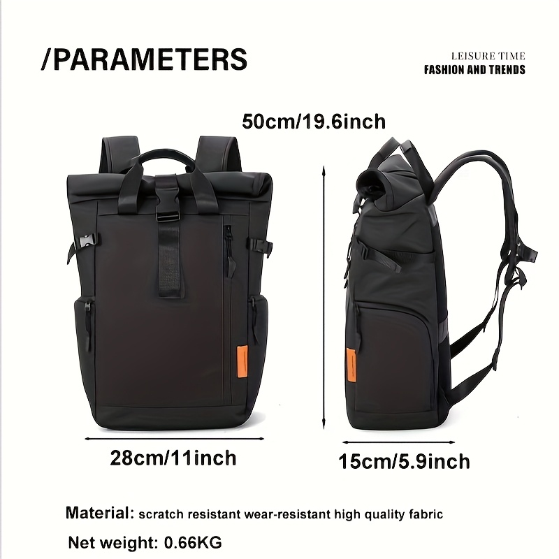 Men's and Women's Fashionable New Year's Gift Flip-Top Weight-Reducing and Stress-Relieving Backpack, New Trendy Valentine's Day Gift, Cut-Resistant Bag, Shoulder Backpack for Men and Women, Casual Backpack That Can Be Worn on the Back or Carried by