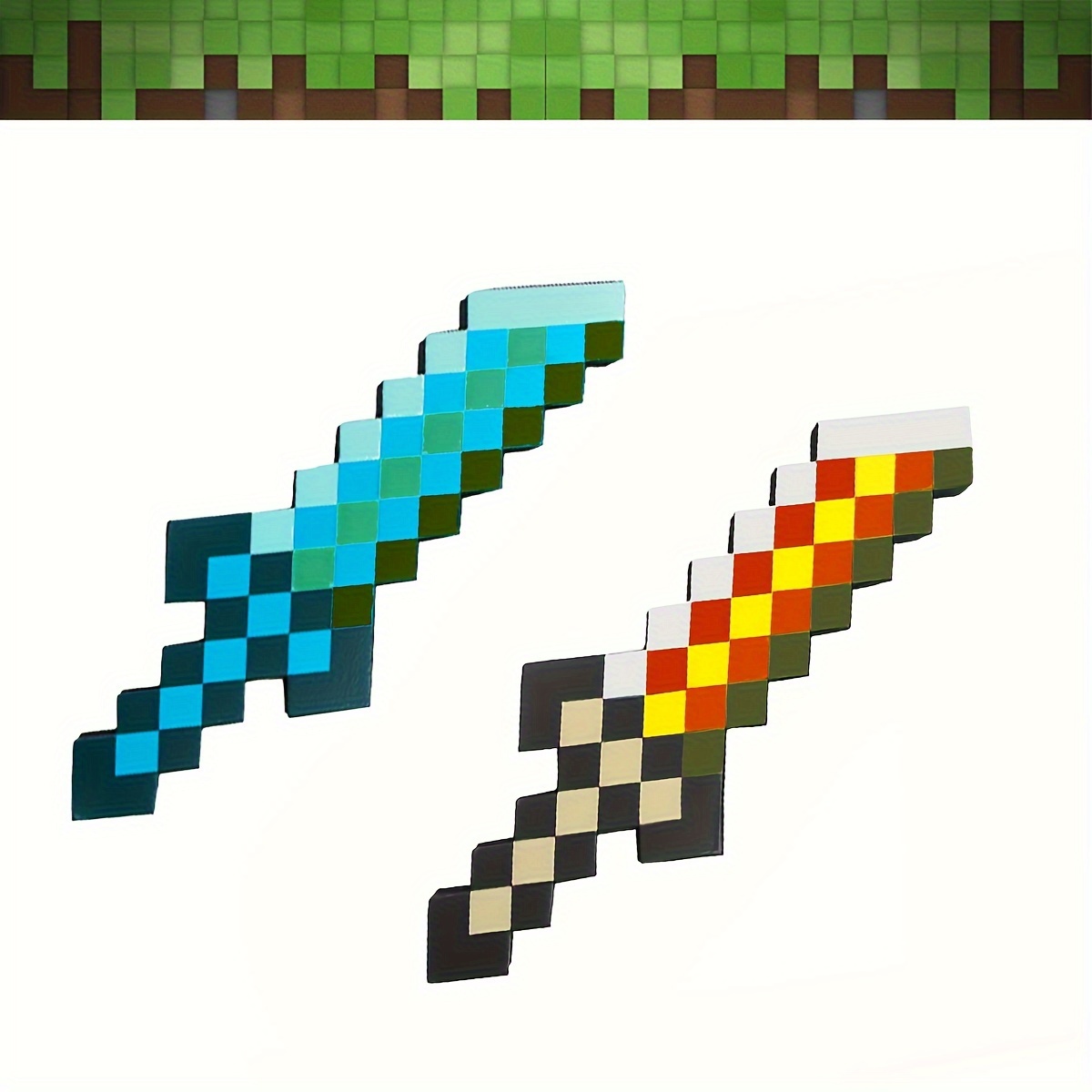 minecraft hache de combat en diamant