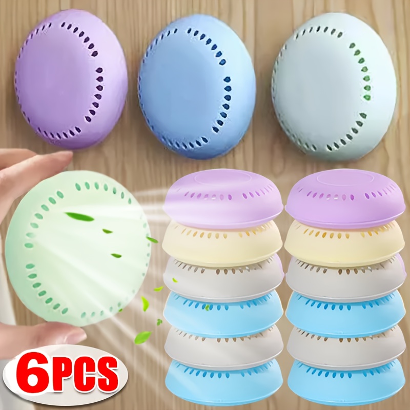 

6 Fragrance Tablets+ Cherry & Lavender Freshener Tablets - Long- Odor Eliminator For Home, Car, Bathroom, Closet & - Compressed Solid Deodorizer With Extra Shell