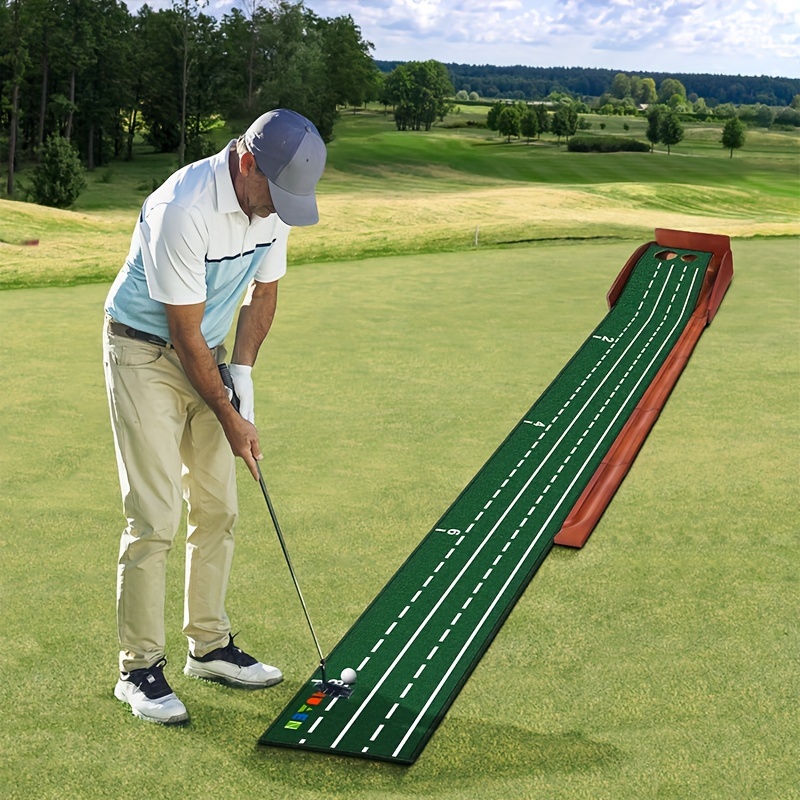 indoor golf putting mat ball return perfect mini golf - Temu