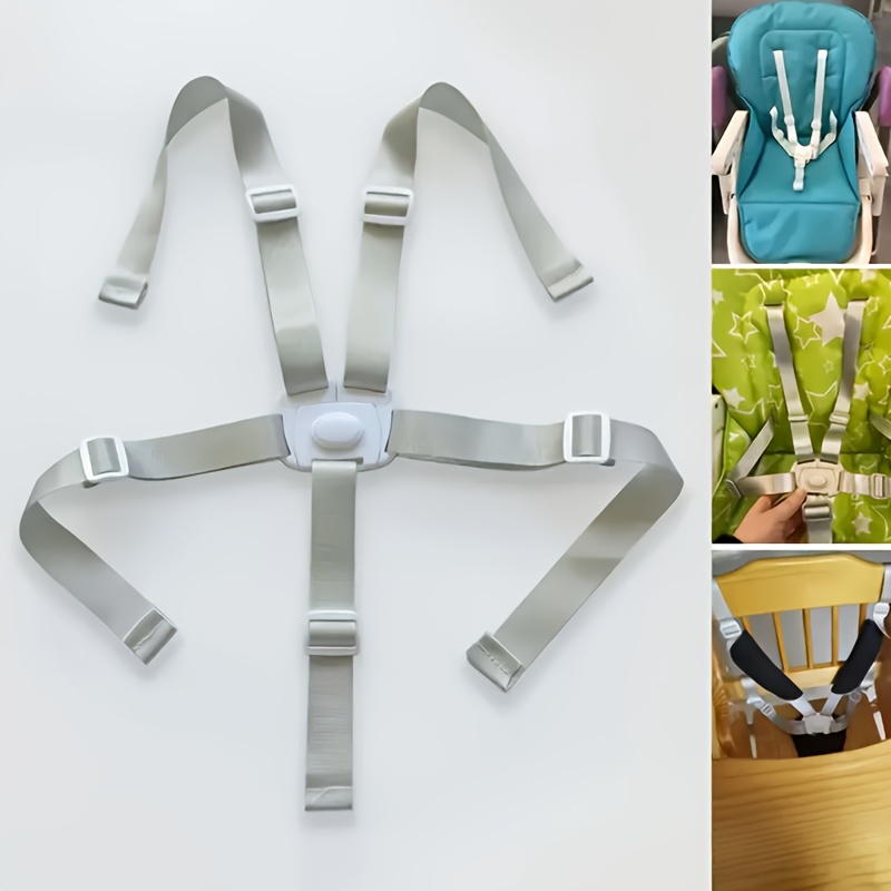 adjustable point harness safety strap for high chairs strollers