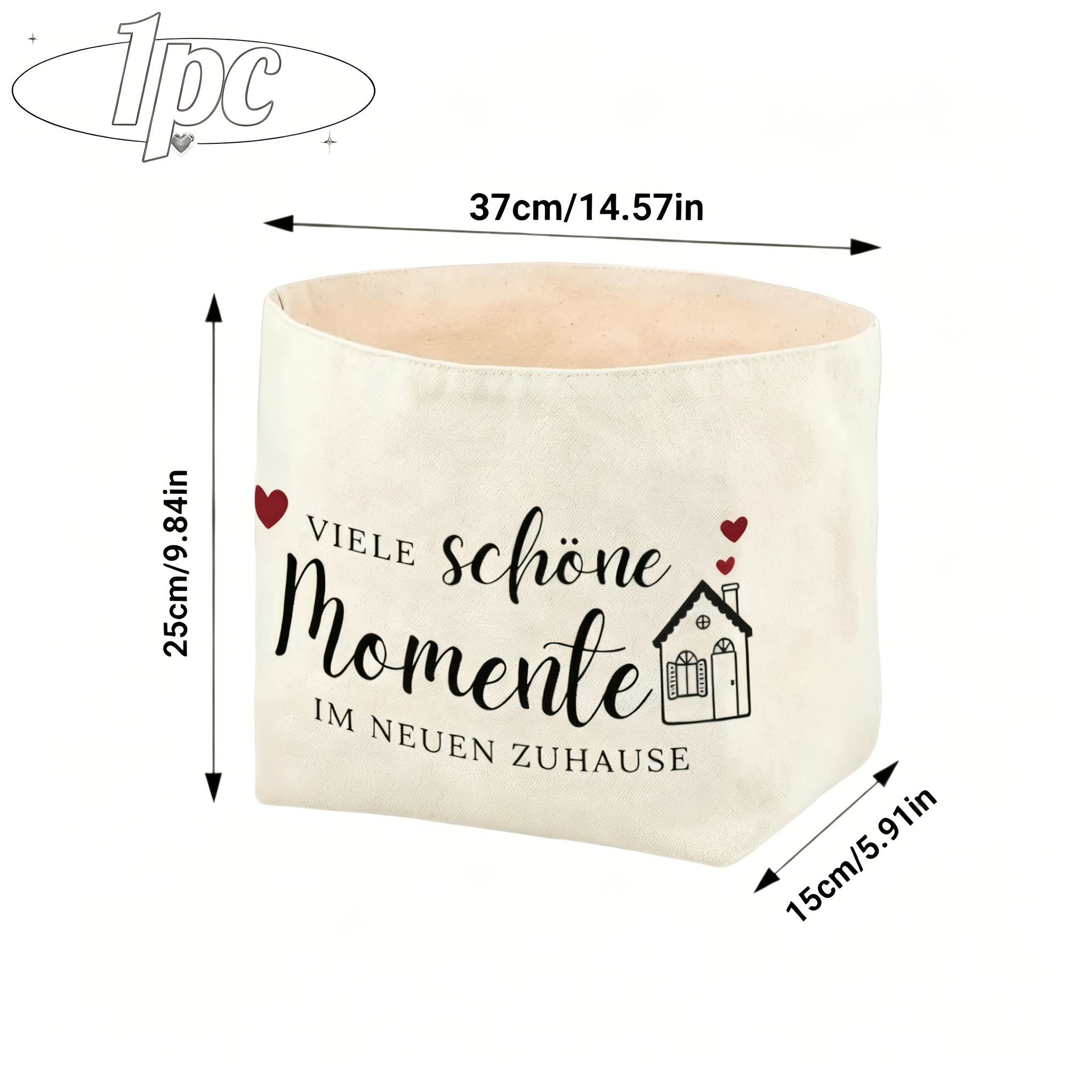 Image of 1/2pcs Bread Bag/basket/reusable Packaging Bags - , , New Memories - Gifts For Moving New House Bread Basket Fabric Housewarming Gift Bread Basket Gifts For Home