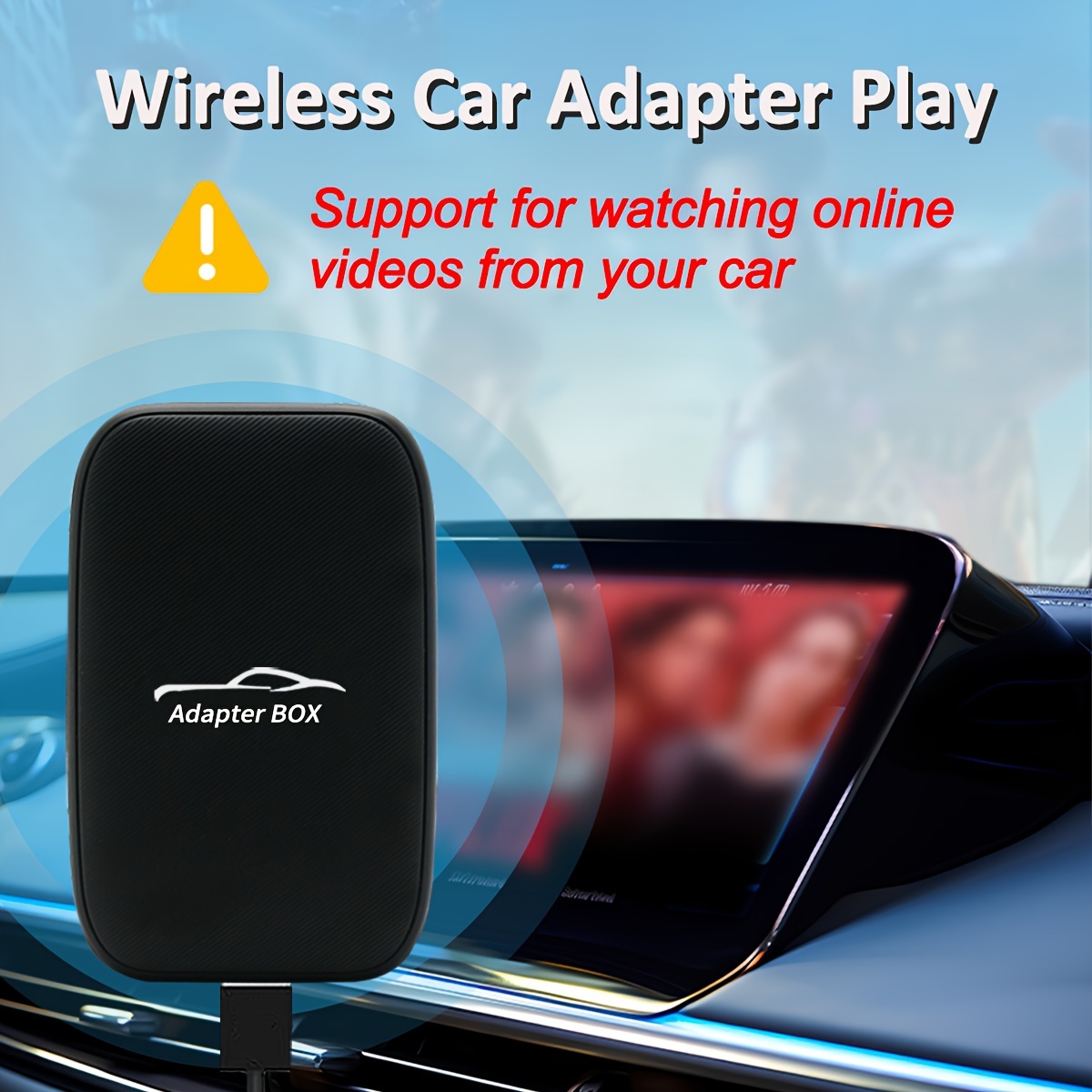 

New Updated , Android Auto & Carplay Adapter Convert Support Original Control, Fit For Factory Wired Carplay Cars From 2016 & Ios 10+, Play And Play