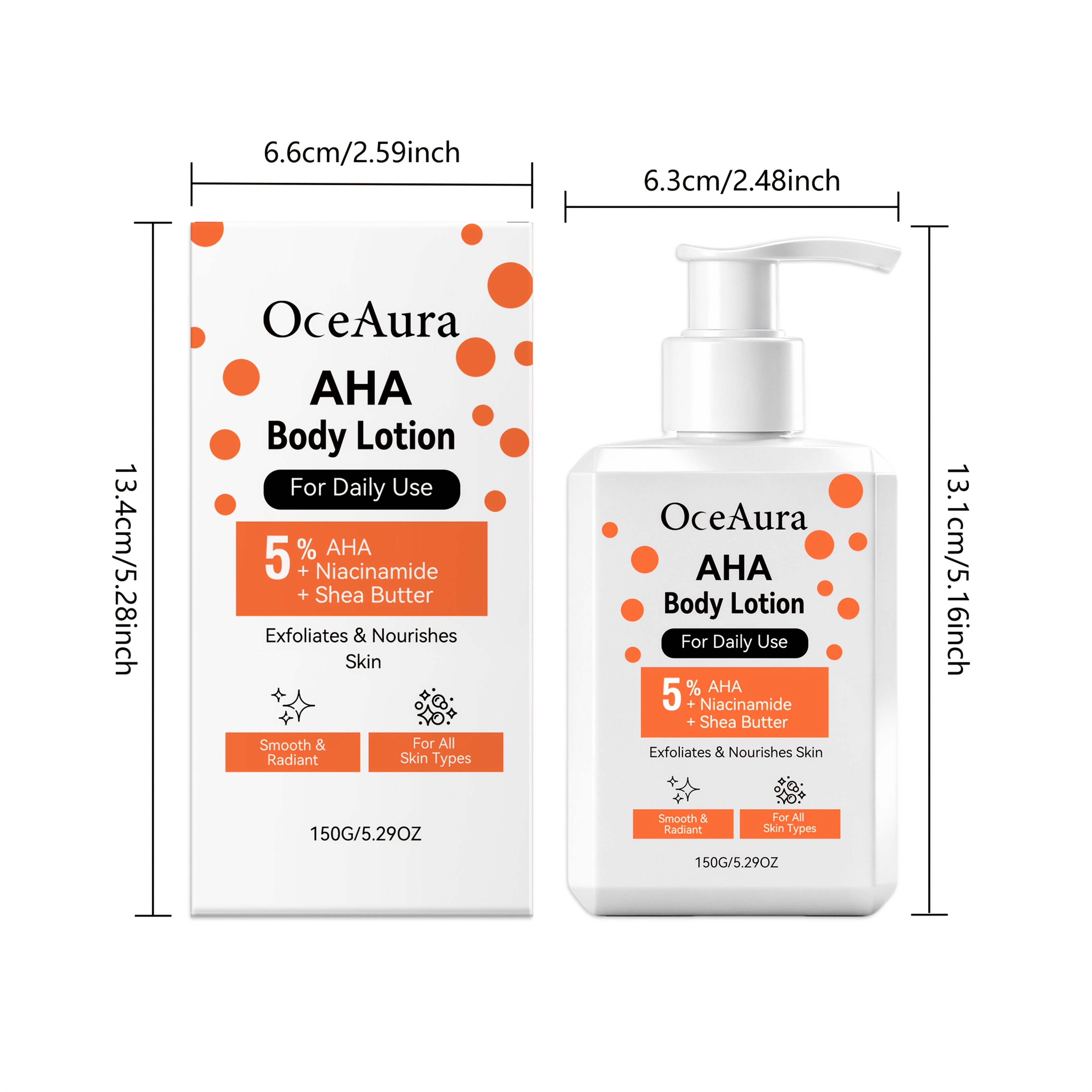 oceaura glutathione body lotion niacinamide enriched allantoin lactic Cyanocobalamin Nasal Spray 500