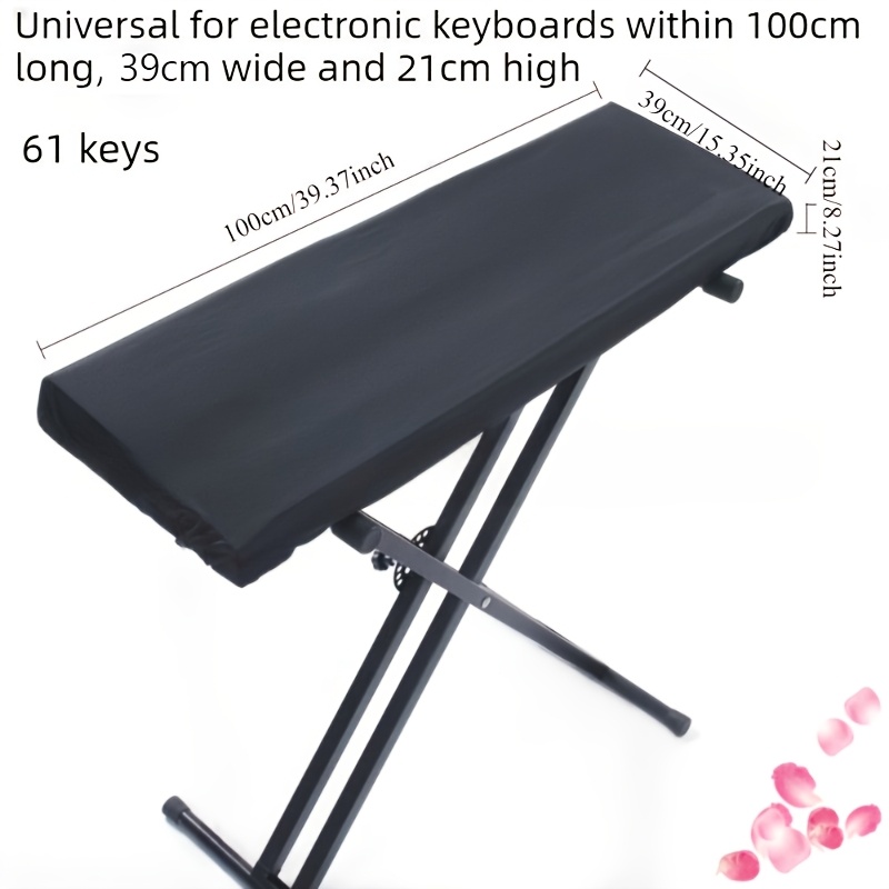 E-shop Schutzhülle für E-Piano, 88-Tasten-Digitalpiano-Staubschutzbezug, 61-Tasten-Elektronik-Keyboard-Schutzhülle