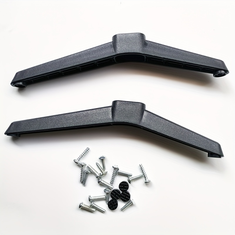 a tv stand bracket compatible with t l32 40 43 49   inch 55s453 and 58 inch tvs that does not   drilling holes