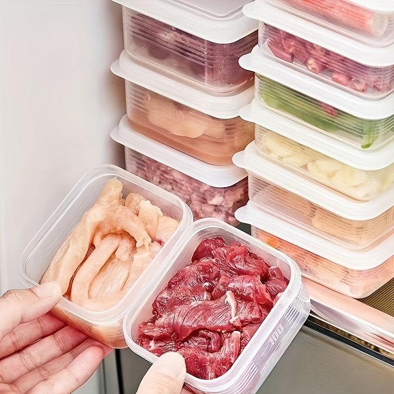 Fridge Food Storage Container Lids Reusable 6 Individual - Temu