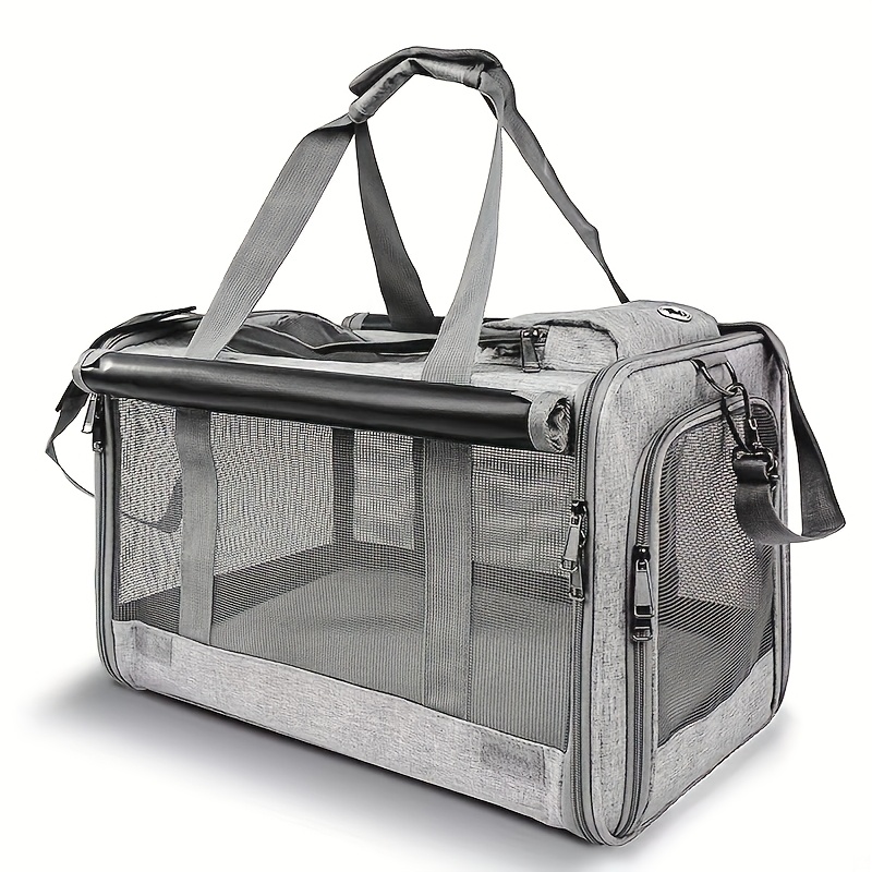 large cat carriers dog soft sided carriers airline approved travel   for large medium cats and small dogs comfortable durable pet privacy protection breathable portable travel carrier collapsible easy to carry multiple colors