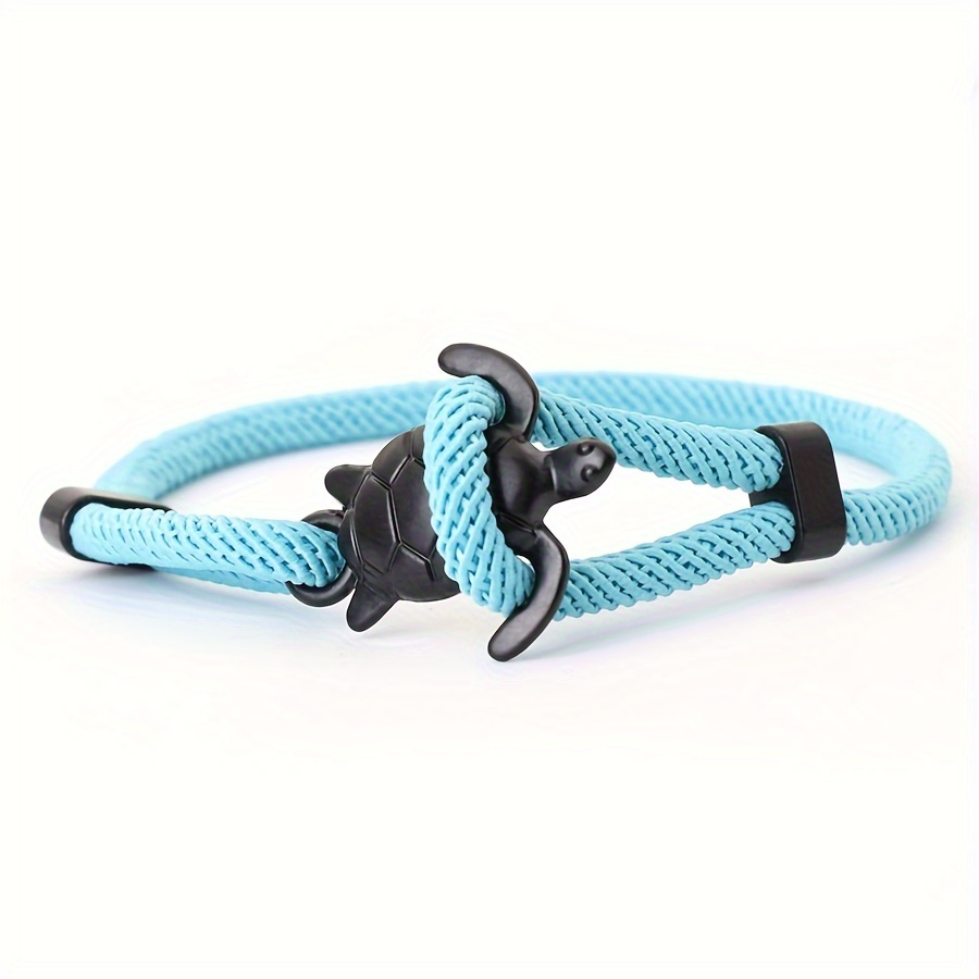 Men's Nylon Adjustable Rope Bracelet, Stylish Unisex Accessory