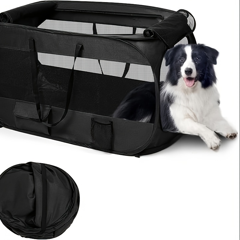 1pc rectangular folding dog cage fence puppy pet supplies tent dog bed rolling room Product details 3