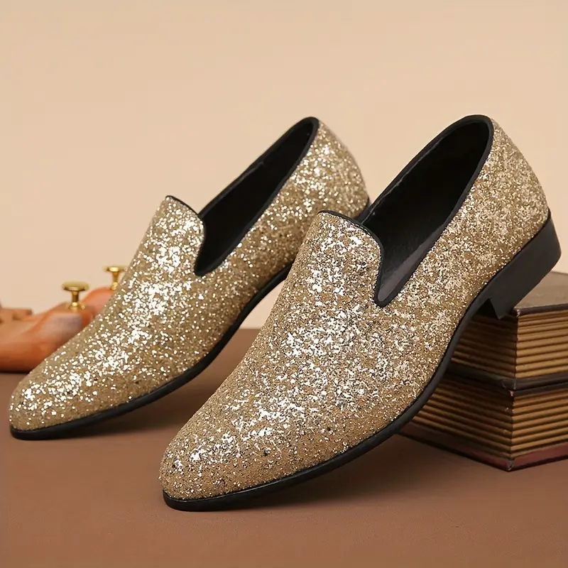 mens casual loafers mens sequin - Temu mens casual loafers mens sequin - Temu