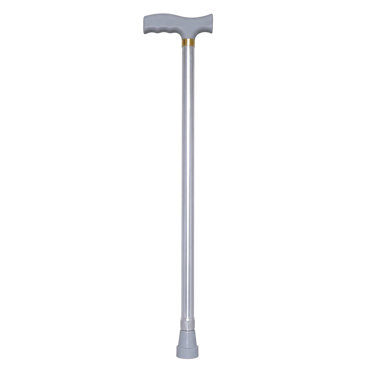 Extendable Aluminium Stick Black Adjustable 58-93cm Comfortable Grip