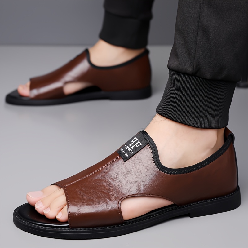 a pair of summer sandals trendy open toed loafers beach vacation details 0