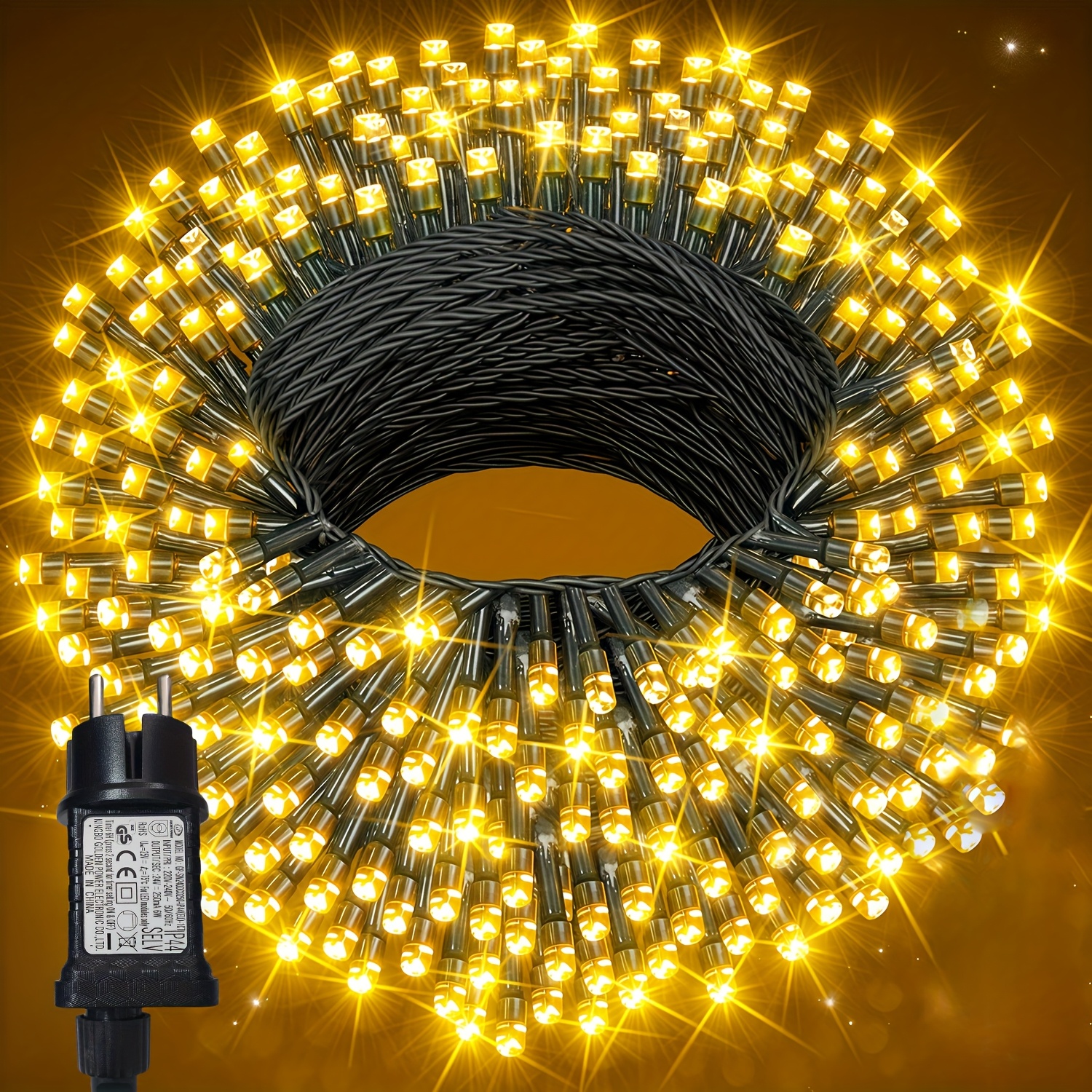 32/22/12m 8-Modus Buitenlichtsnoer met 12 Standen