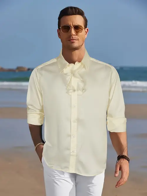 men ruffle shirt - United Kingdom