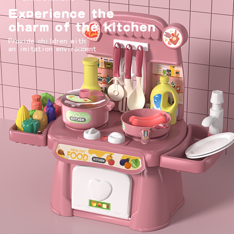 21 40 51pcs childrens kitchen toys pretend dining table toys