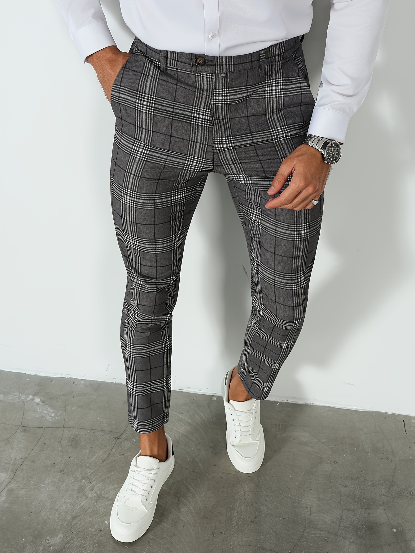 Men'S Casual And Fashionable Versatile Pants with Random Patterns