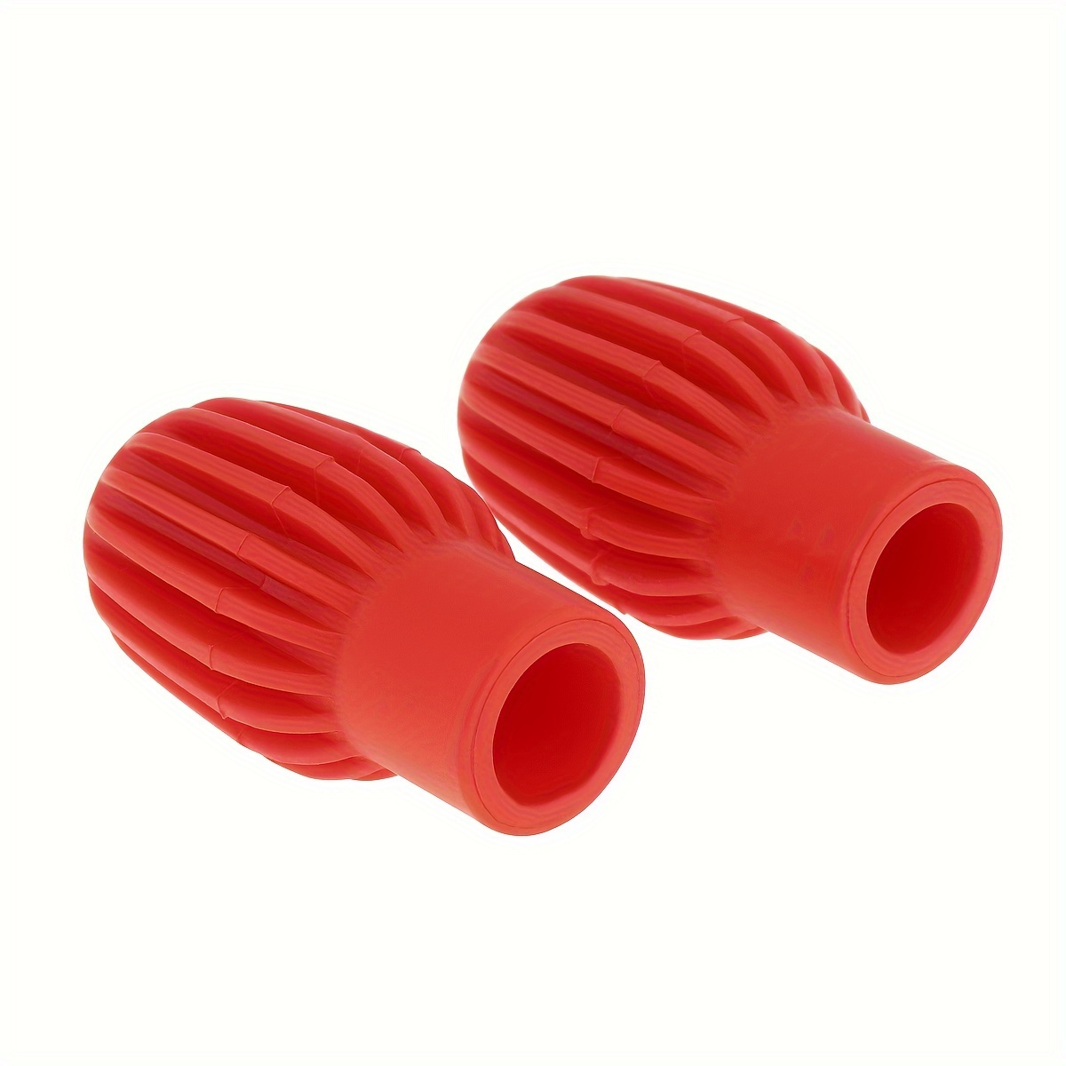 Pair Of Silicone Drumstick Heads With Rubber Caps, Drumstick And Device For Skills And Beginner Practice