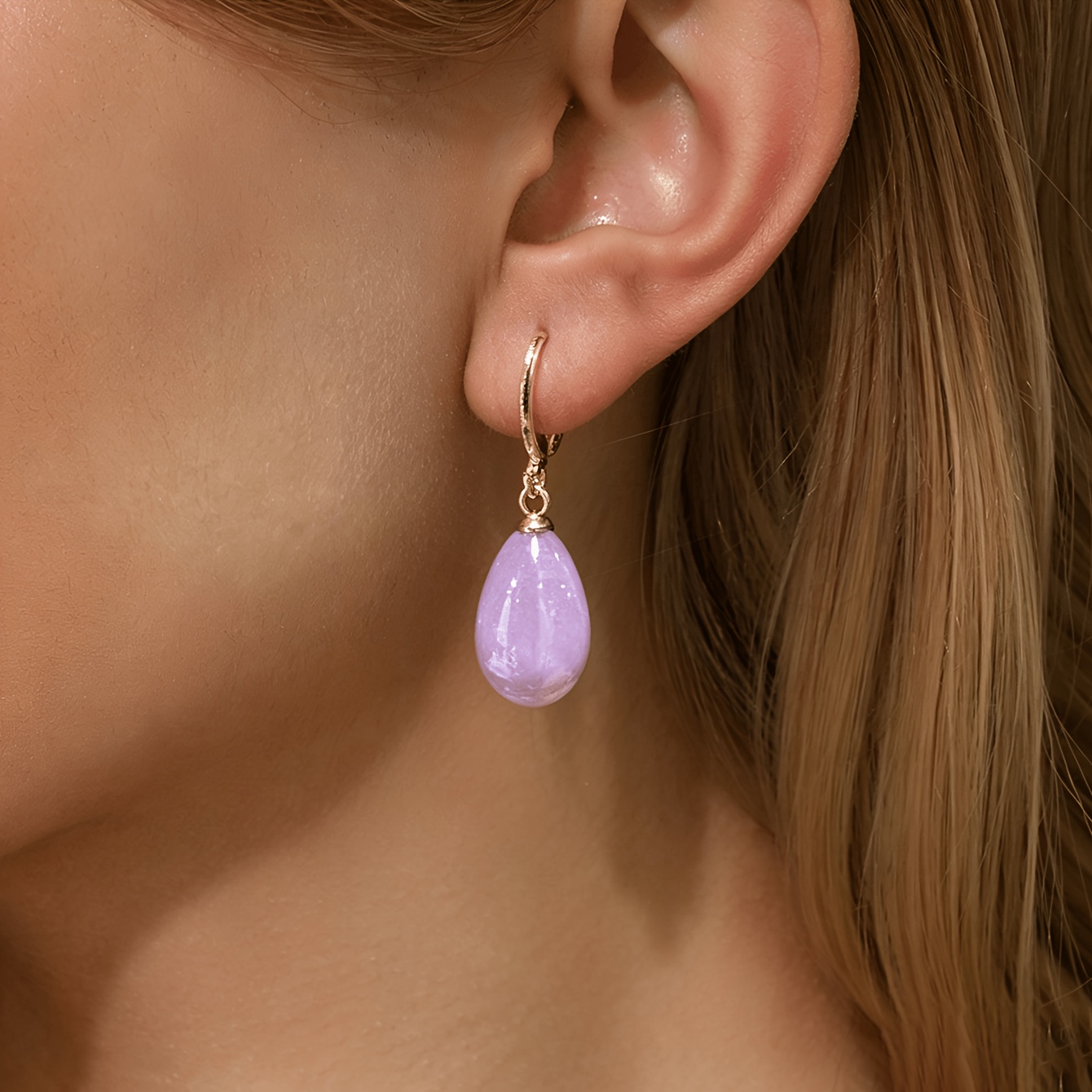 5 Pairs Vintage Hollow-Out Geometric Teardrop Earrings