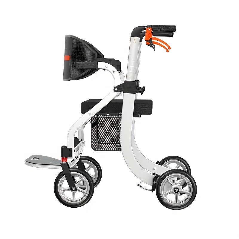 This Mobility Scooter Features A Versatile Four-in-one Design, Of Supporting Up To 300 . It Requires No Installation, Has A Foldable Seat, And To Different Needs. Constructed From Sturdy