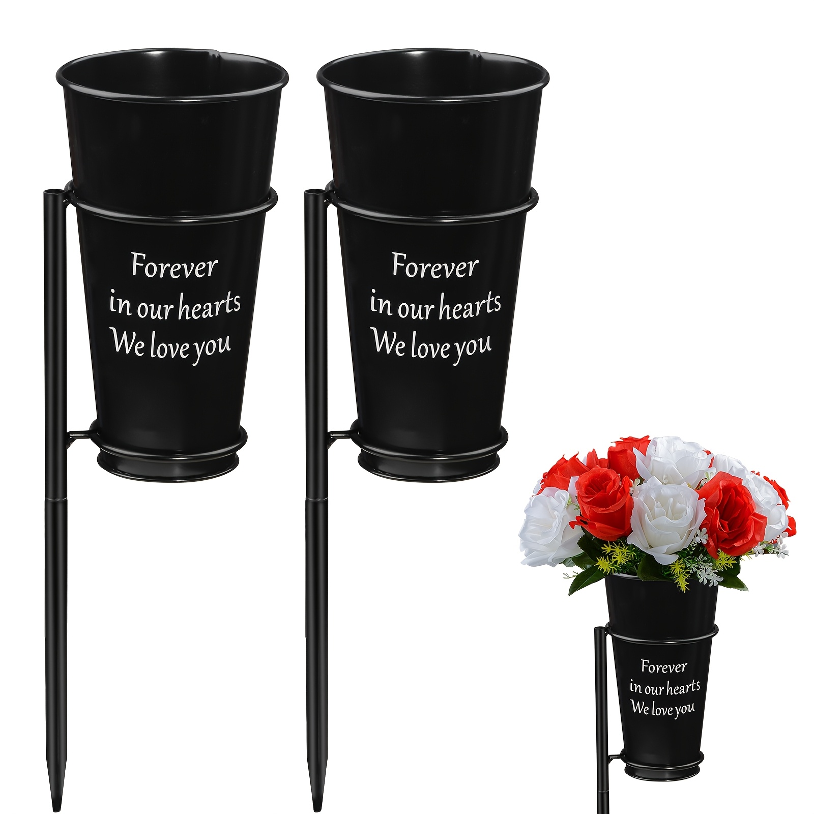 metall vase blumenhalter spitzen