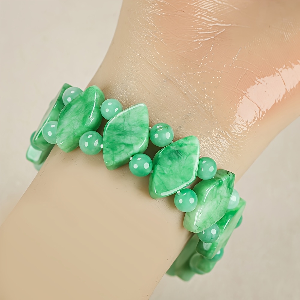 TEMU Dry Round Bead Bracelet Bead String Beaded Gift