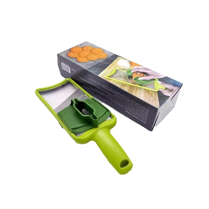 TEMU 1pc Multifunctional Stainless Steel Vegetable Slicer – 4-in- Tool For Shredding, Grating And Julienne Cutting, Potatoes, Carrots And