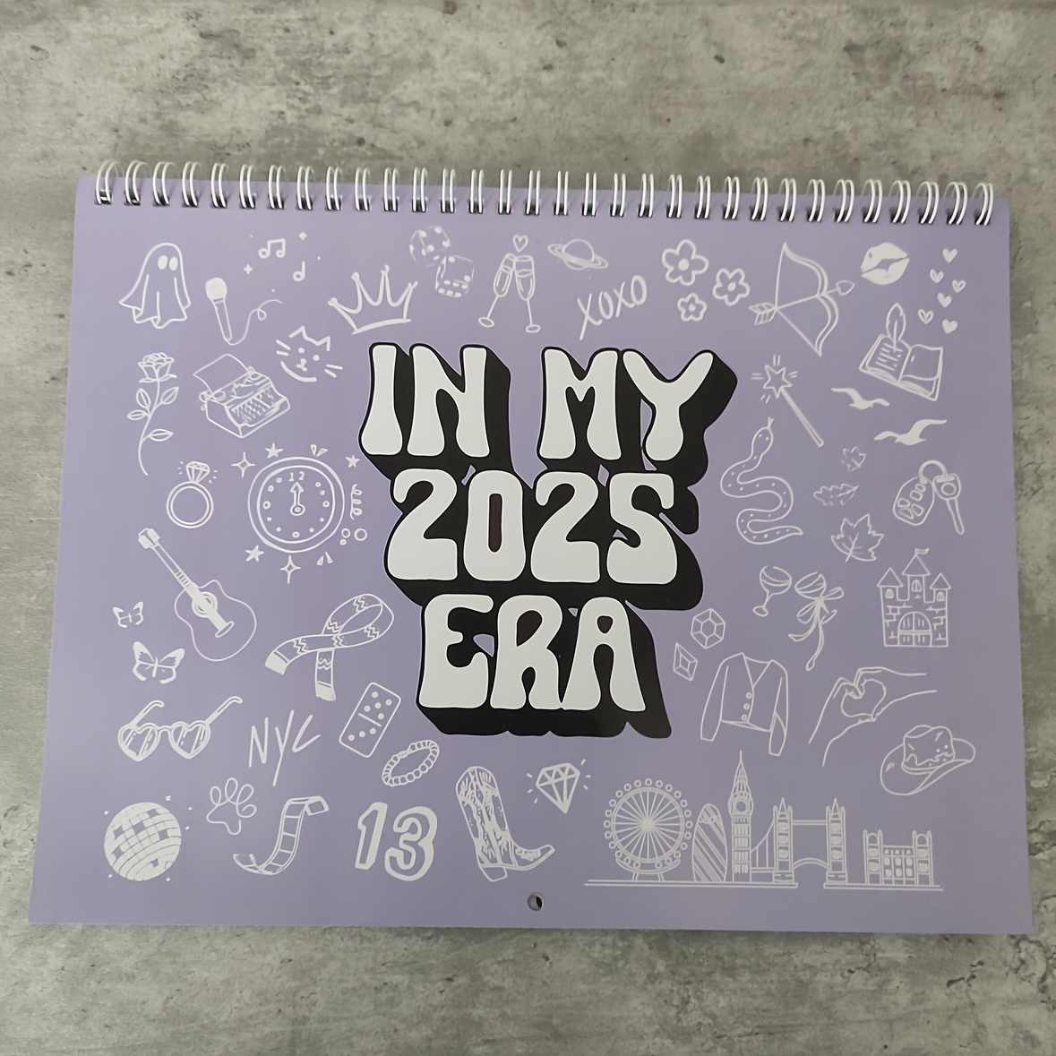 

In My 2025 Era Calendar, A Hand- T.s. Calendar For 2025, A Music Lyrics Tour Calendar, A 12-month Calendar Plan, A Wall Calendar Music Poster Album Cover Calendar As A Gift For Fans.