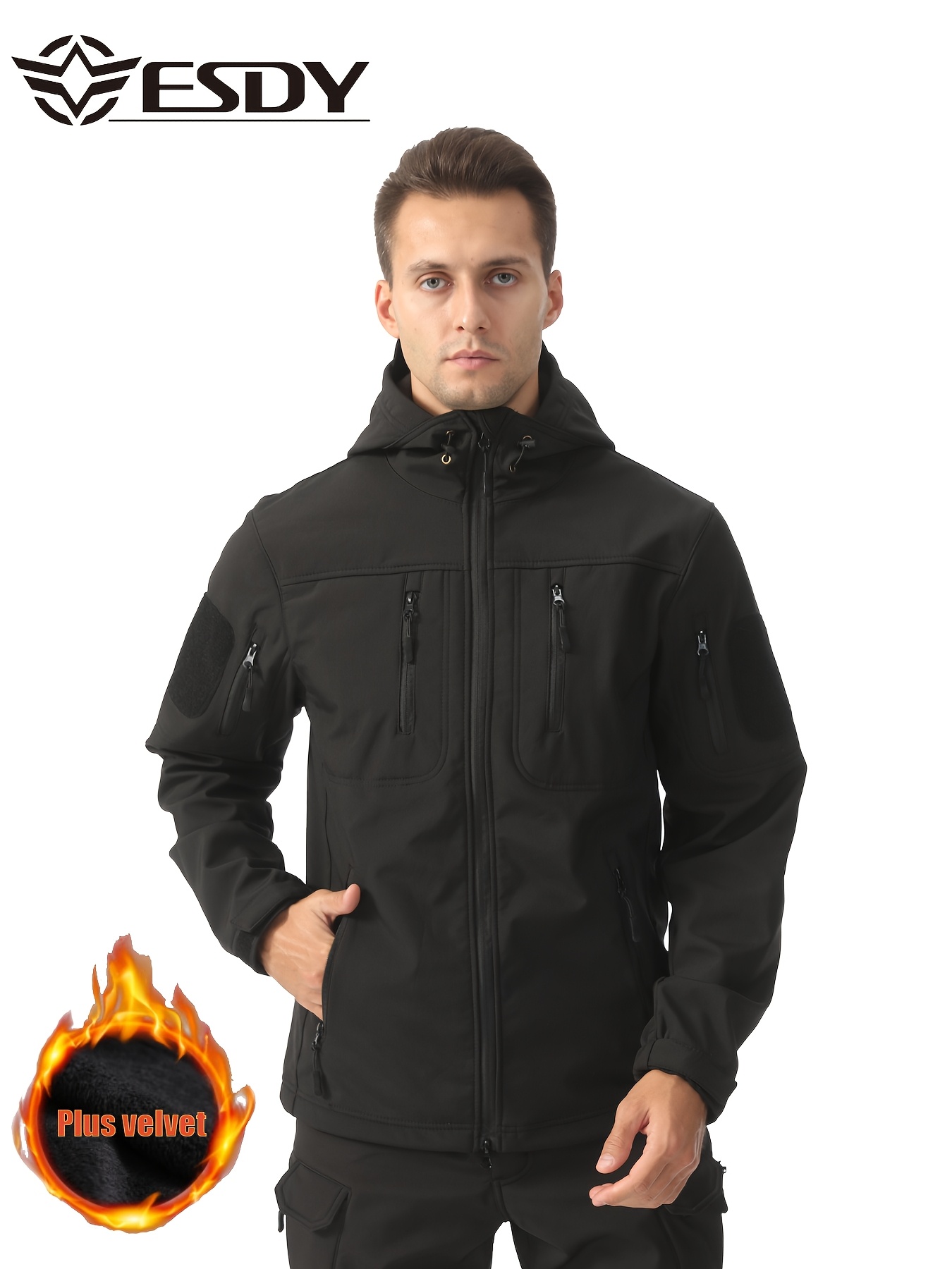 Veste Tactique Militaire Softshell Coupe-vent. - Test Et Avis
