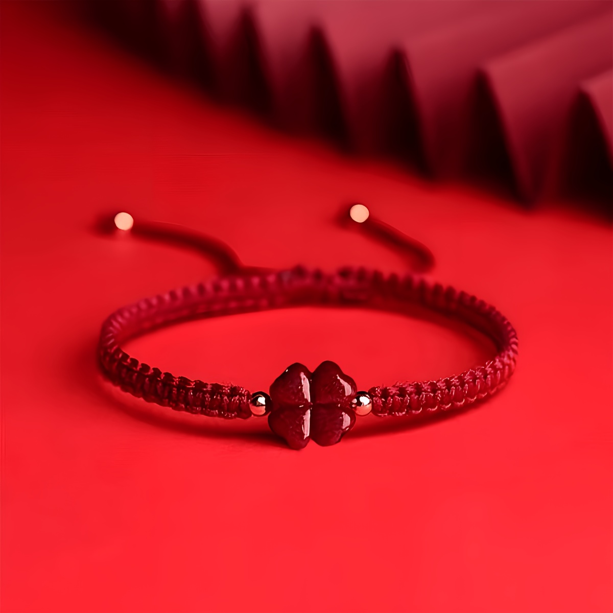 This Handcrafted Bracelet Features A Clover Design, Showcasing Beautiful Carvings And Intricate Weaving That Wealth And . It Makes A Perfect Gift For During Occasions Year, Easter