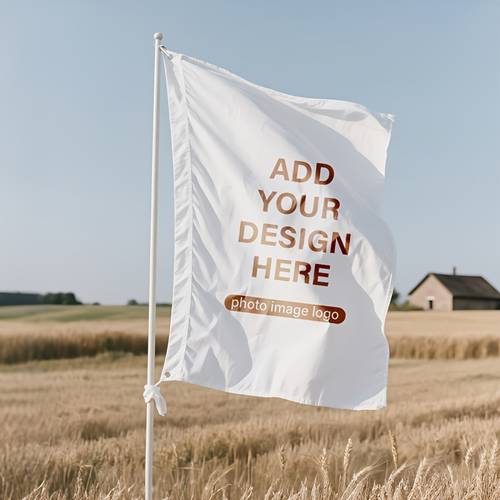 customizable polyester metal flag personalized text photo single sided print no electricity needed for indoor outdoor use room dorm wall decor events competitions event banner photo banner weatherresistant material hanging decor college students