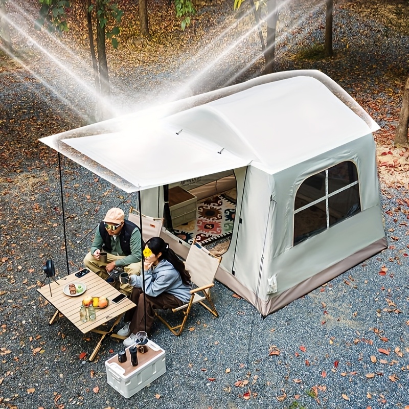 tienda inflable para exteriores con entrada - portátil, plegable para almacenamiento  , ideal para camping y viajes familiares,   pvc y tela oxford, accesorios para camping
