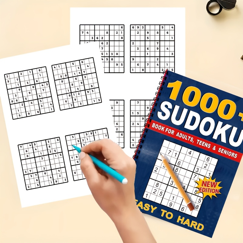 High-Difficulty Spiral-Bound Sudoku Game