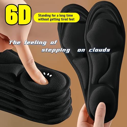 3 pairs of summer womens memory foam insoles arch insoles 6 insoles fit womens shape cuttable sizes massage insoles sweat absorbent shock absorbing breathable soft sole unisex comfortable
