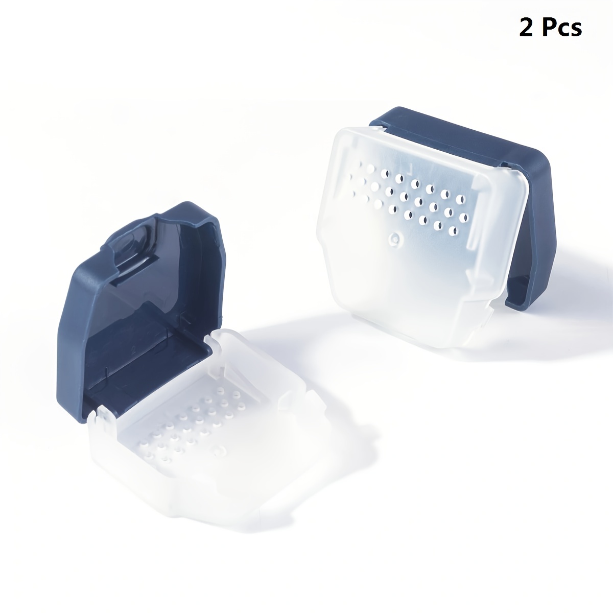 Image of Jifuli 1/2/6/30pcs Portable Plastic Travel Shaver Case, Outdoor Camping Business Travel Portable Shaver Container, Storage Shaver Case (razor Not Included)