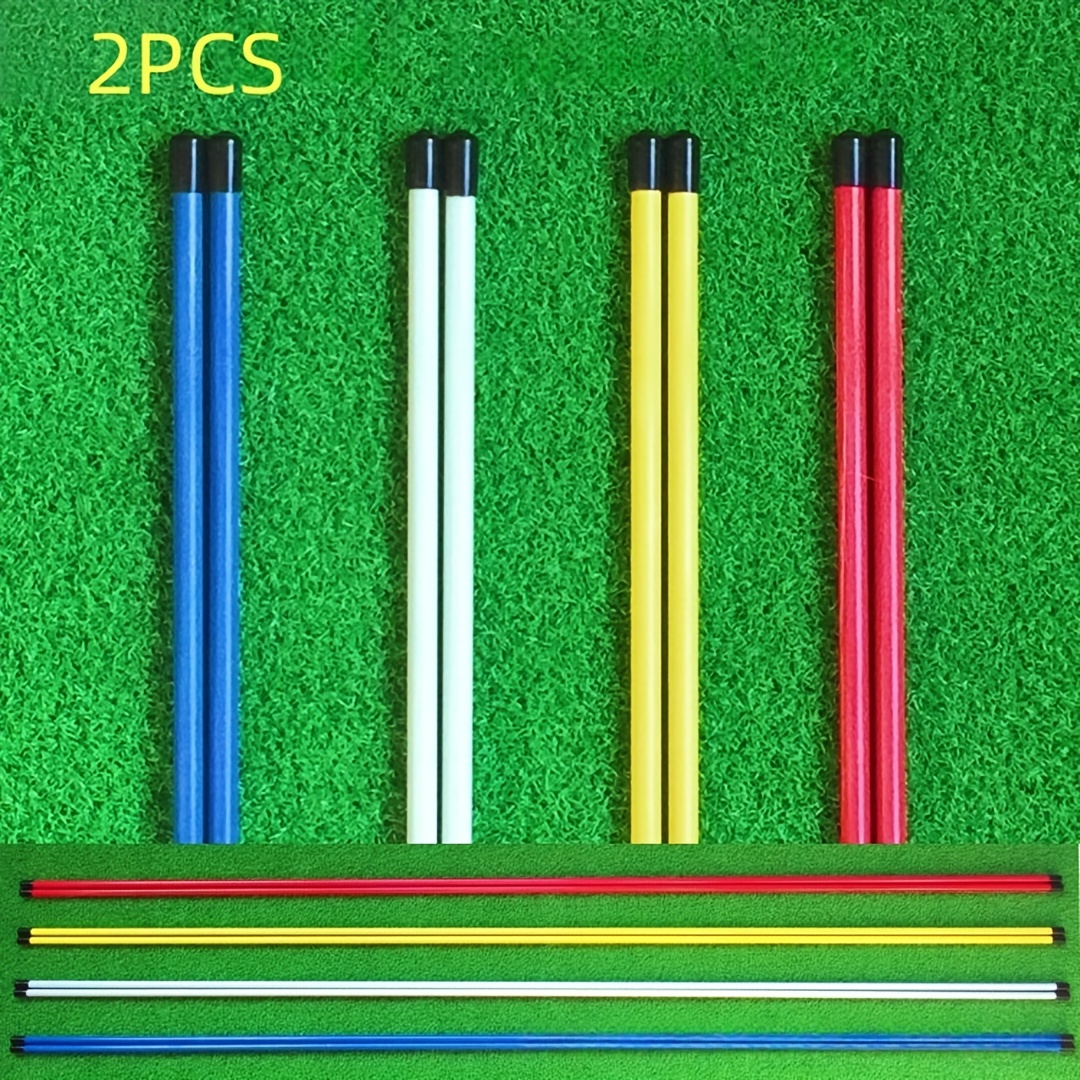 Golf Alignment Stick - Multi-funktionel Swing/Putting Korrektor, Posture Træningshjælpemiddel til Golftræning