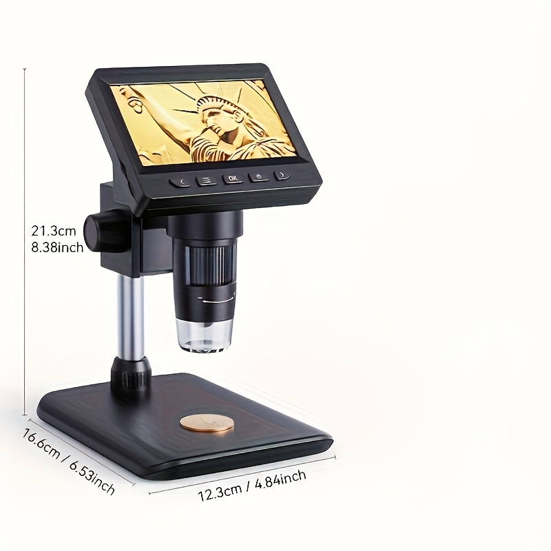 exclusive 1000X Digital Microscope 8 LED Real Shot Rendering, Computer Microscope Electron Biological Microscope 8 exclusive 1000X Digital Microscope 8 LED Real Shot Rendering, Computer Microscope Electron Biological Microscope - Image 8