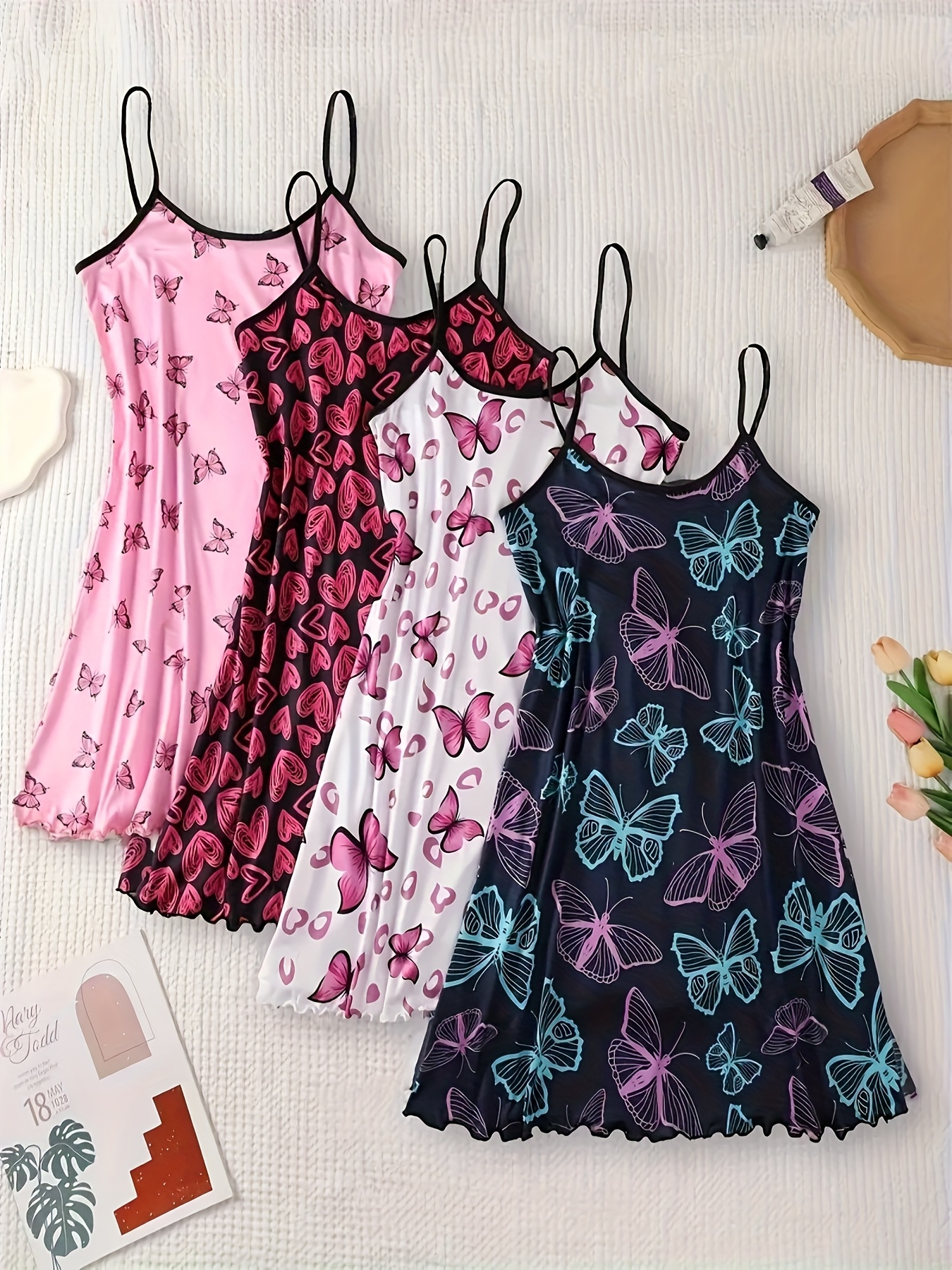 nightgown set sold on Temu United States