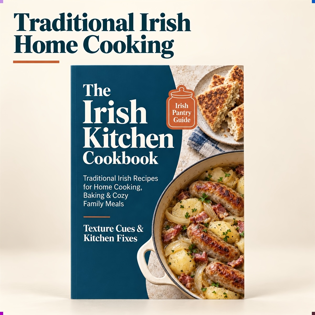 TEMU The Irish Kitchen Cookbook: Traditional Irish Recipes For Home Cooking, Baking & Cozy Family Meals - A Guide To Irish Comfort Food And For
