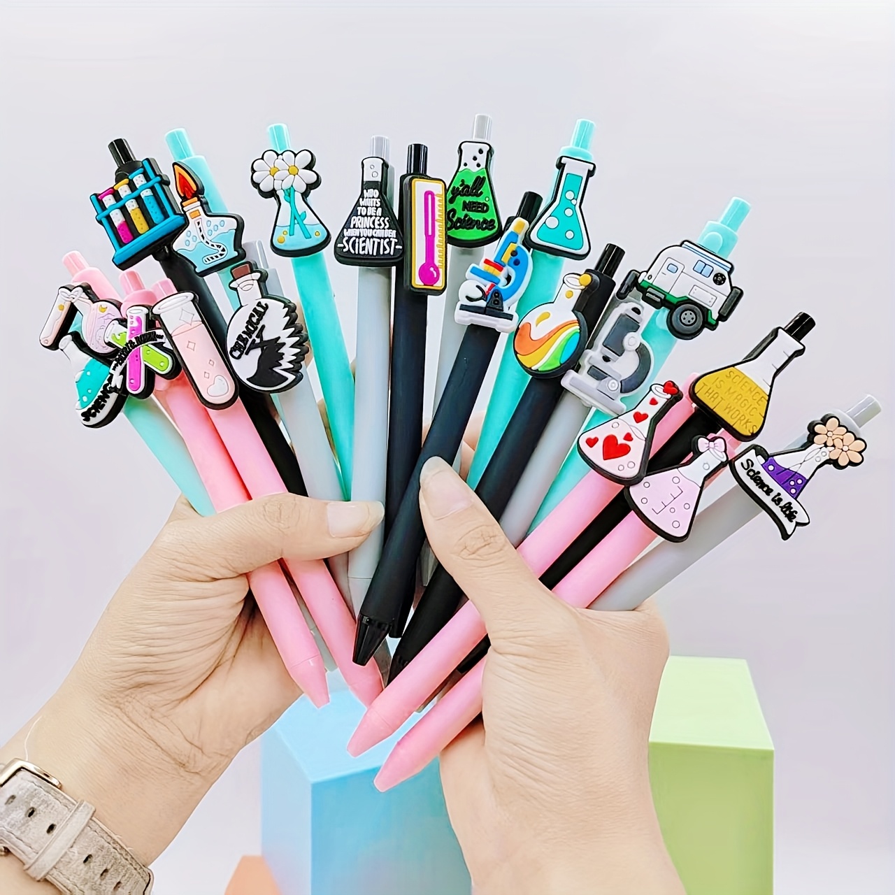 Stylo à Bille Style Dessin Animé Pour Enfants, Revolver, Papeterie Créative, Joli Stylo à Bille, Cadeau Pour élèves De Primaire En Forme De Pistolet