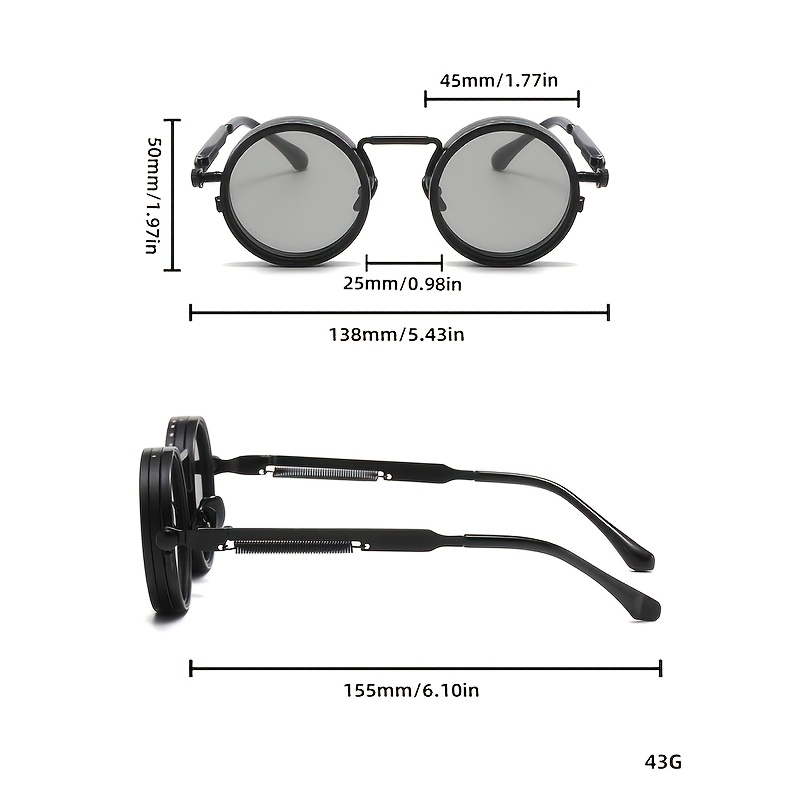 trendy steampunk retro style with spring leg design fashionable items suitable for   men and women and can   be   as gifts to   Product details 4