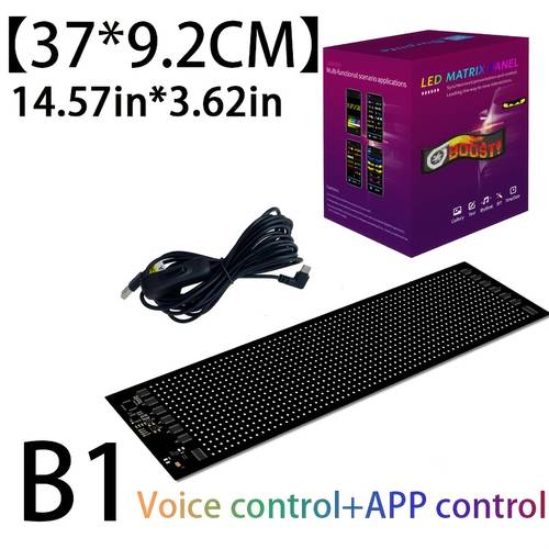 control car led light display screen app control assembly soft screen text pattern animation advertising screen screen usb led decorative lamp suitable for art projects game rooms bedrooms parties christmas