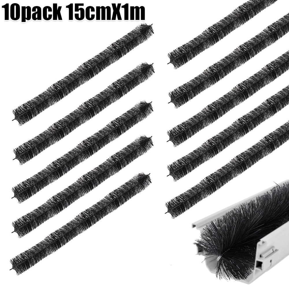 10-pack Gutter Brushes, 1m Length 15cm Diameter Gutter Cleaning Tools, Ground-level Gutter Brush Leaf Guard, Easily Clear Roof Leaves And