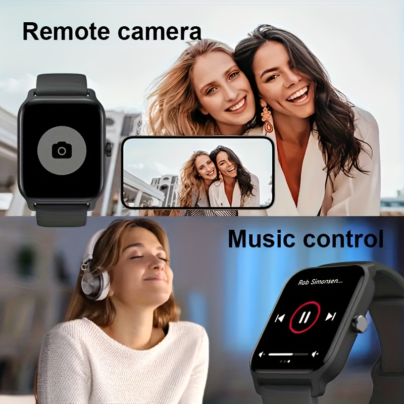 Montre Connectée Intelligente avec Écran Tactile 1,95