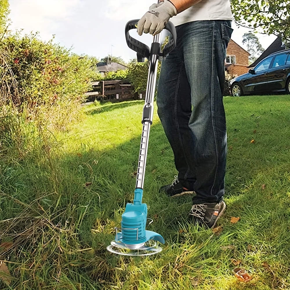 Image of Electric String Trimmer Cordless Powered Grass Trimmer For Yard, Garden, For Makita 18v Battery (tool Only)