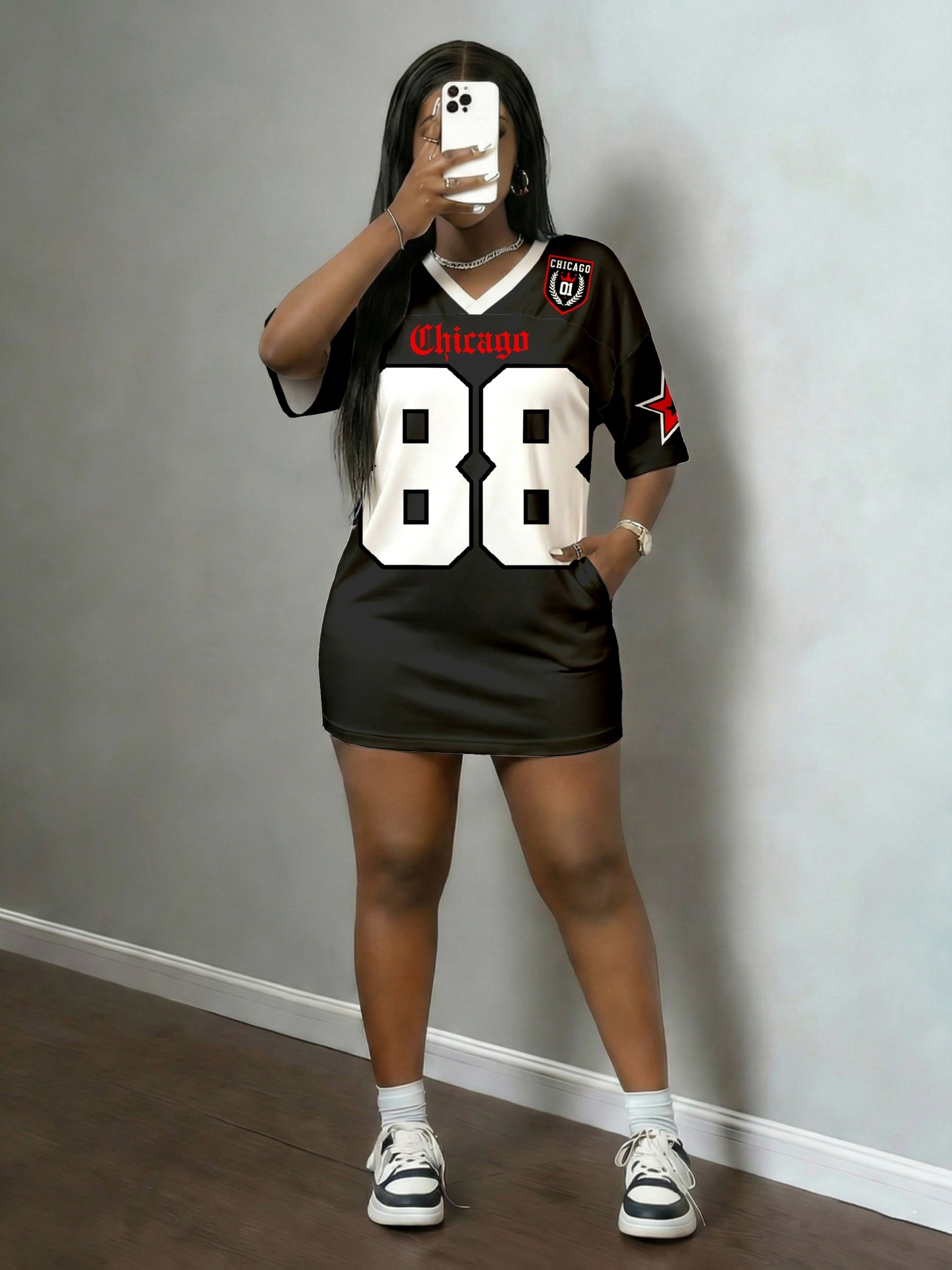 jersey dresses sold on Temu United States