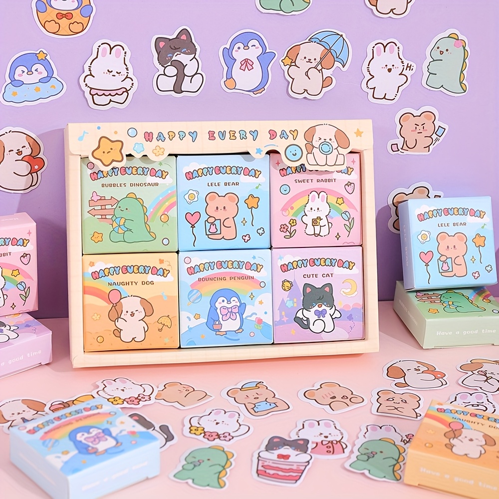 stickers sheets sold on Temu United States