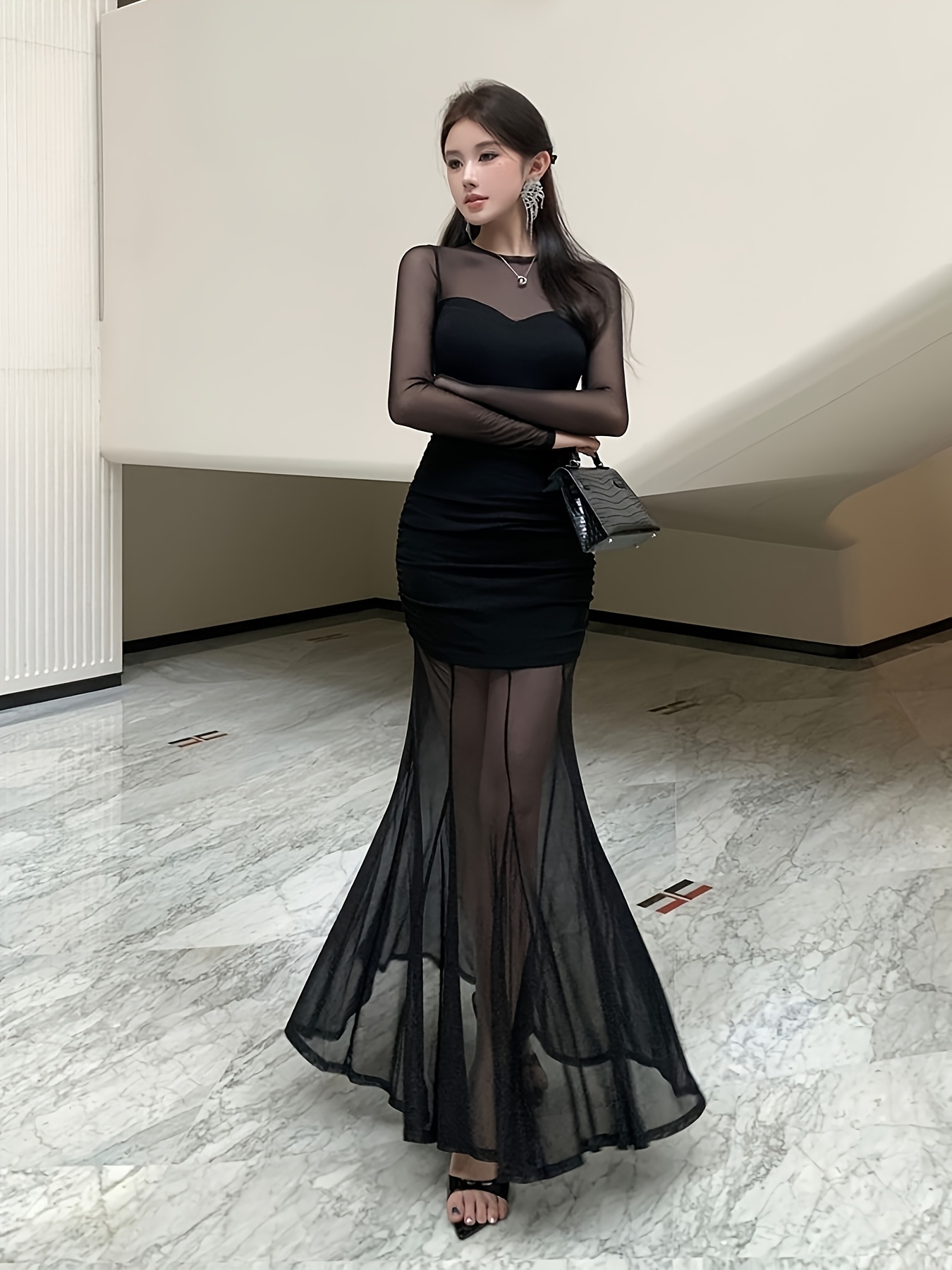chinese dress ladies Summer Mermaid Princess Dress SJ main image 0